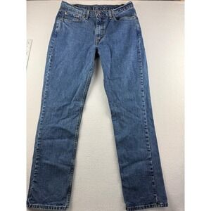 Levis 514 Mens Straight Fit Jeans Blue Medium Wash Denim W36 L34 Actual 36x31
